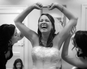 funny bride